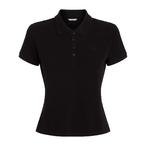 Guess Γυναικεία κοντομάνικη μπλούζα Logo Pique Polo